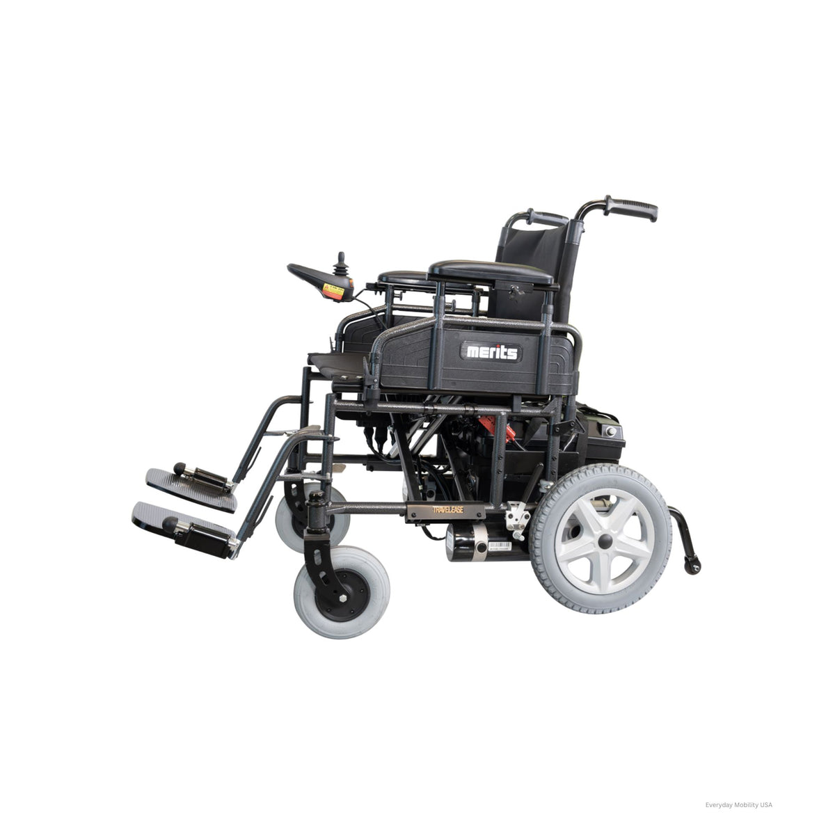 Merits Health Travel Ease Heavy Duty Foldable Power Wheelchair