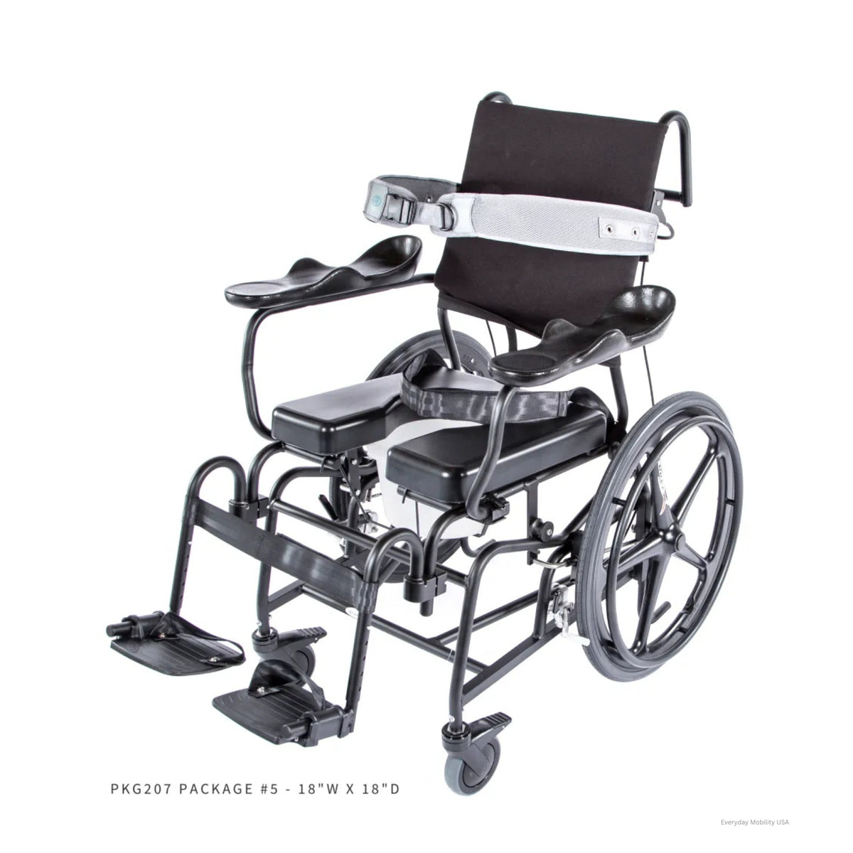 ActiveAid 285 Tilt Shower Commode Chair