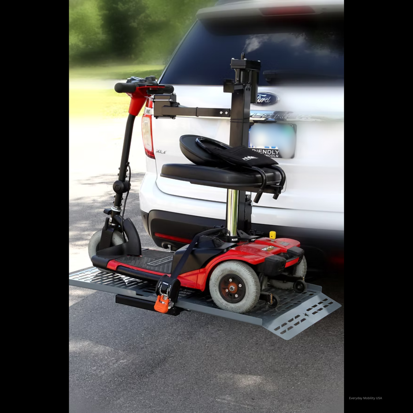 WheelChair Carrier Mini Electric Lift - Model 117